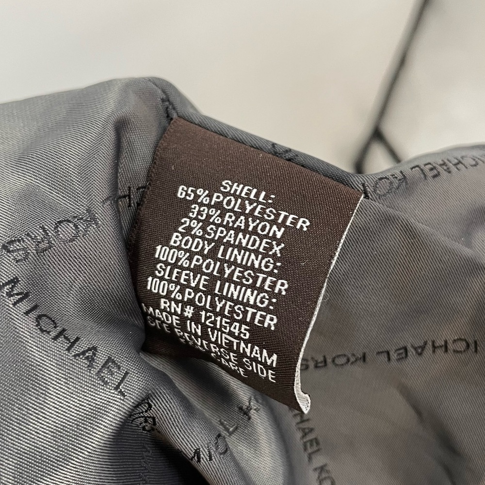 Michael Kors Gray Utility Jacket Men’s L - Picture 8 of 11